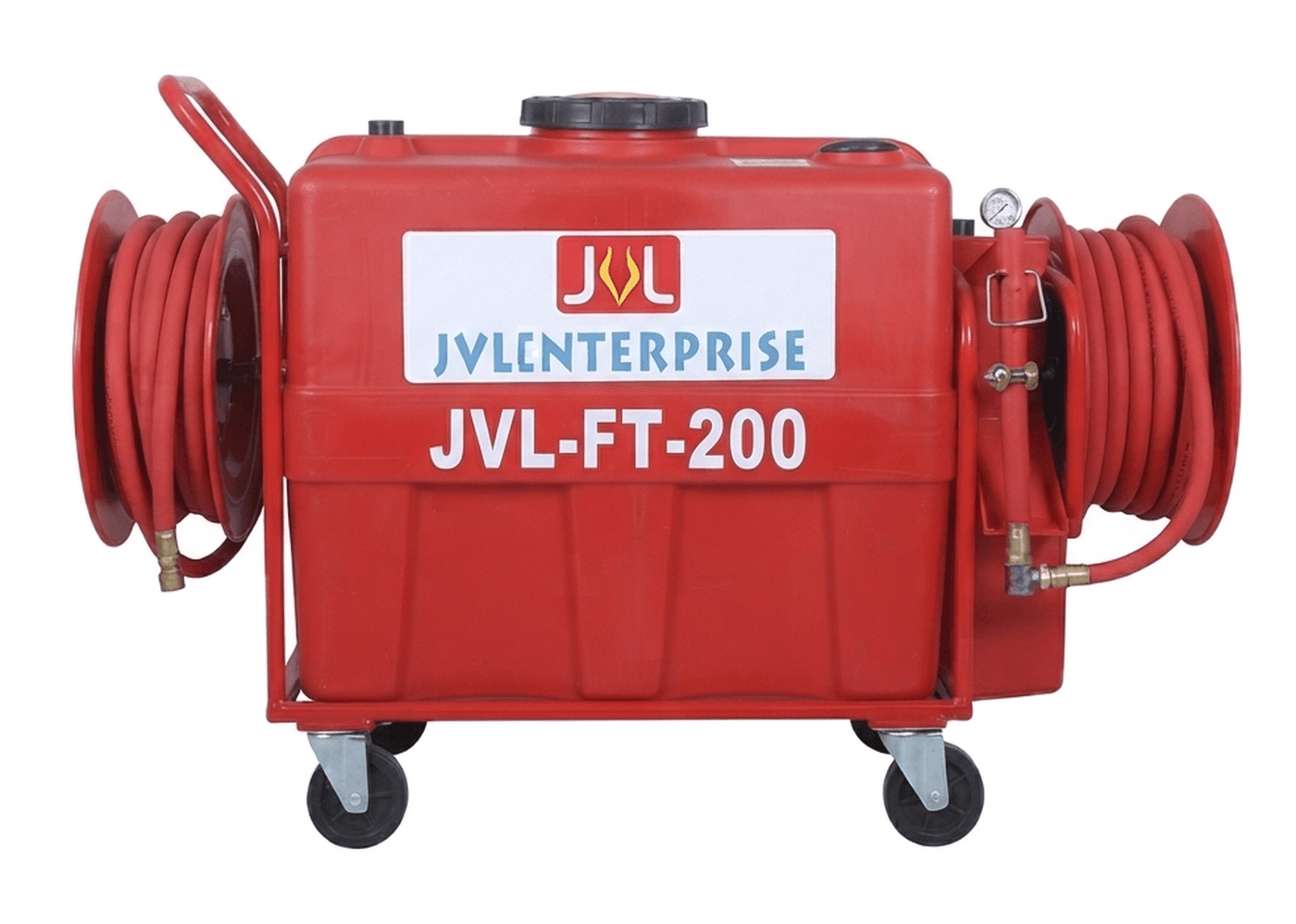 FRP Mobile Foam Trolley — 200 L